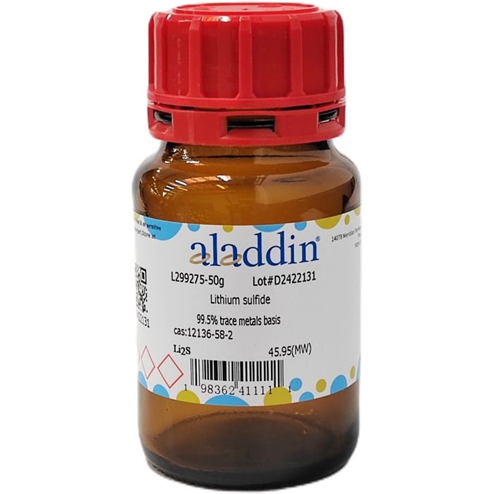 Lithium sulfide - ≥99.5% metals basis CAS No(12136-58-2) by Aladdin Scientific