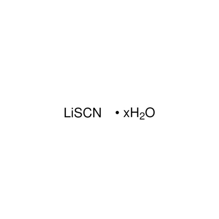 Lithium thiocyanate hydrate - LiSCN≥63.0 % CAS No(123333-85-7) by Aladdin Scientific