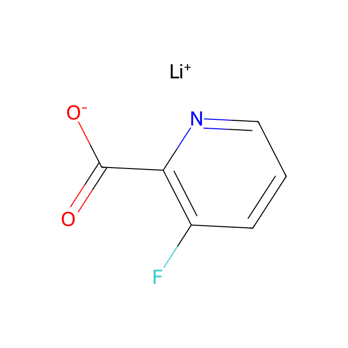 Lithium 3-fluoropyridine-2-carboxylate - ≥95% CAS No(603310-20-9) by Aladdin Scientific