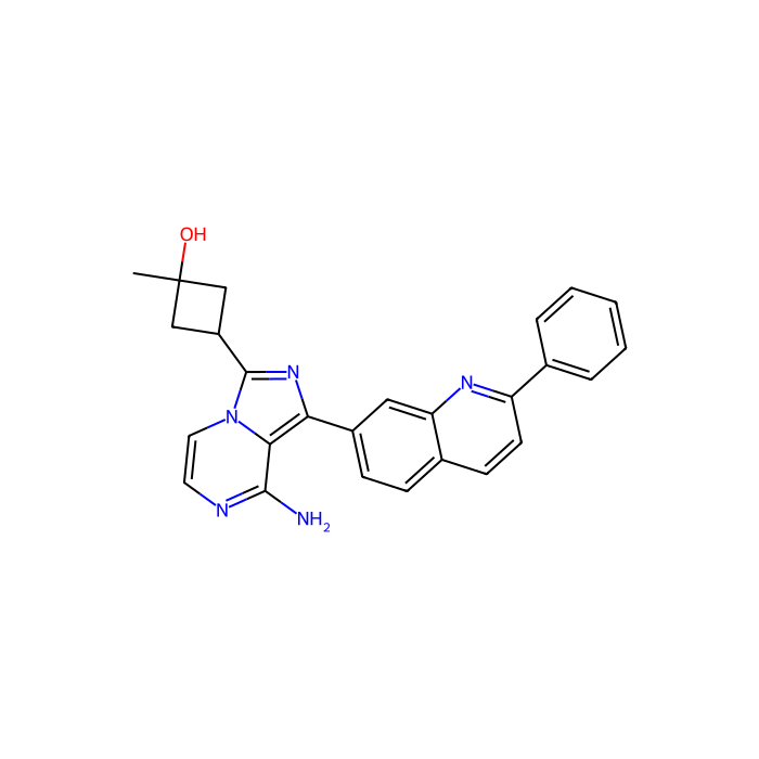 Linsitinib (OSI-906) - Moligand™, 10mM in DMSO CAS No(867160-71-2) by Aladdin Scientific
