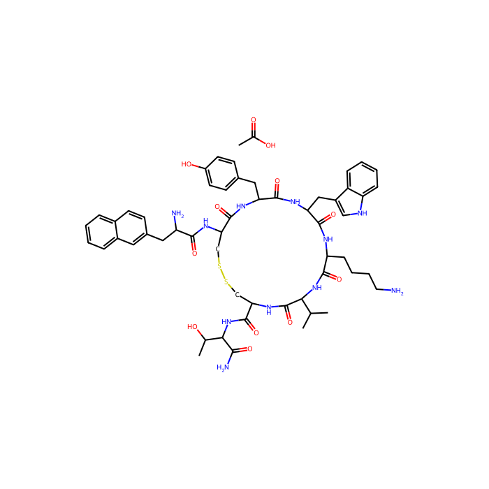 Lanreotide acetate - ≥98% CAS No(2378114-72-6) by Aladdin Scientific