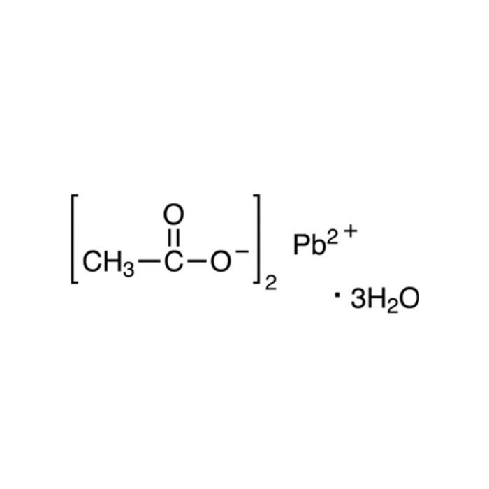 Lead(II) acetate trihydrate - ACS, ≥99% CAS No(6080-56-4) by Aladdin Scientific