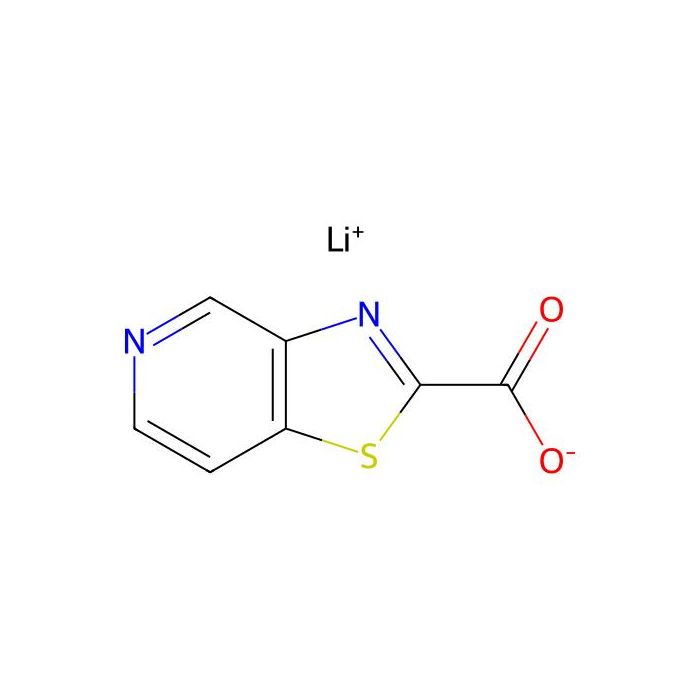 lithium salt;thiazolo[4,5-c]pyridine-2-carboxylic acid - ≥97% CAS No(259809-58-0) by Aladdin Scientific