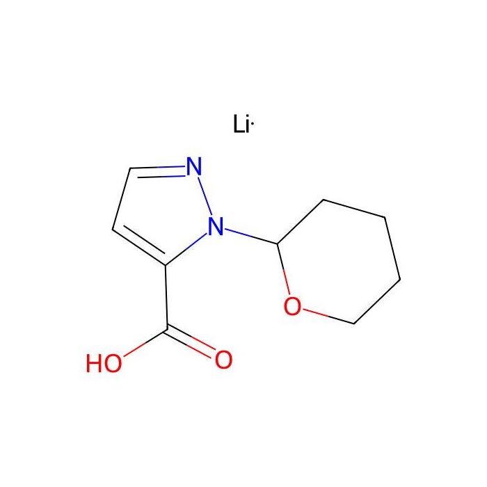 lithium salt;2-tetrahydropyran-2-ylpyrazole-3-carboxylic acid - ≥97% CAS No(2913279-81-7) by Aladdin Scientific