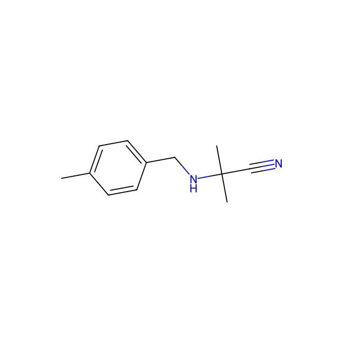 2-Methyl-2-{[(4-methylphenyl)methyl]amino}propanenitrile - ≥97% CAS No(1018265-76-3) by Aladdin Scientific