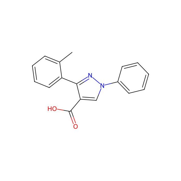3-(2-methylphenyl)-1-phenyl-1H-pyrazole-4-carboxylic acid - ≥95% CAS No(956764-90-2) by Aladdin Scientific
