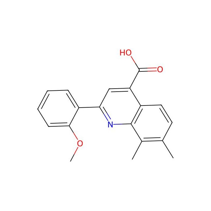 2-(2-Methoxyphenyl)-7,8-dimethylquinoline-4-carboxylic acid - ≥97% CAS No(895966-42-4) by Aladdin Scientific