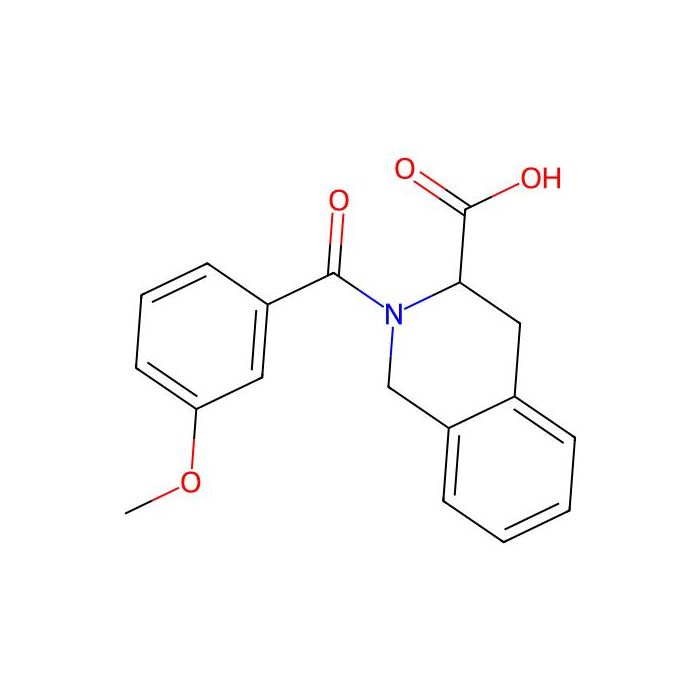2-(3-Methoxybenzoyl)-1,2,3,4-tetrahydroisoquinoline-3-carboxylic acid -  CAS No(1218664-35-7) by Aladdin Scientific