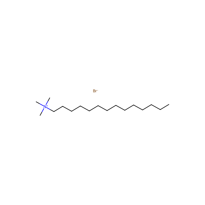 Tetradecyltrimethylammonium Bromide（TTAB） - ≥99% CAS No(1119-97-7) by Aladdin Scientific