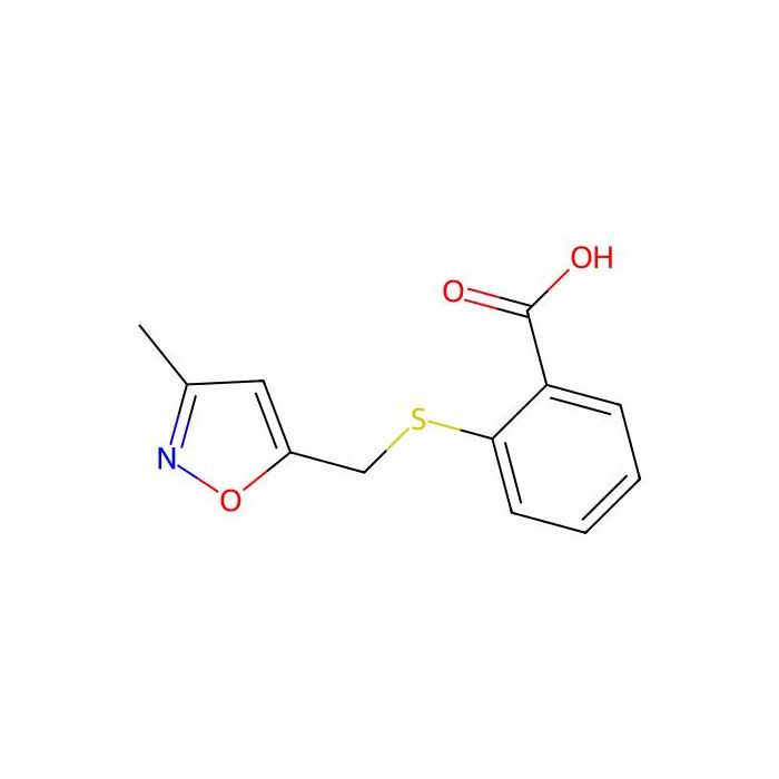 2-{[(3-Methyl-1,2-oxazol-5-yl)methyl]sulfanyl}benzoic acid - ≥95% CAS No(873208-64-1) by Aladdin Scientific