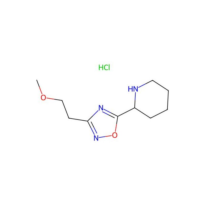 2-[3-(2-Methoxyethyl)-1,2,4-oxadiazol-5-YL]-piperidine hydrochloride - ≥95% CAS No(1185301-27-2) by Aladdin Scientific