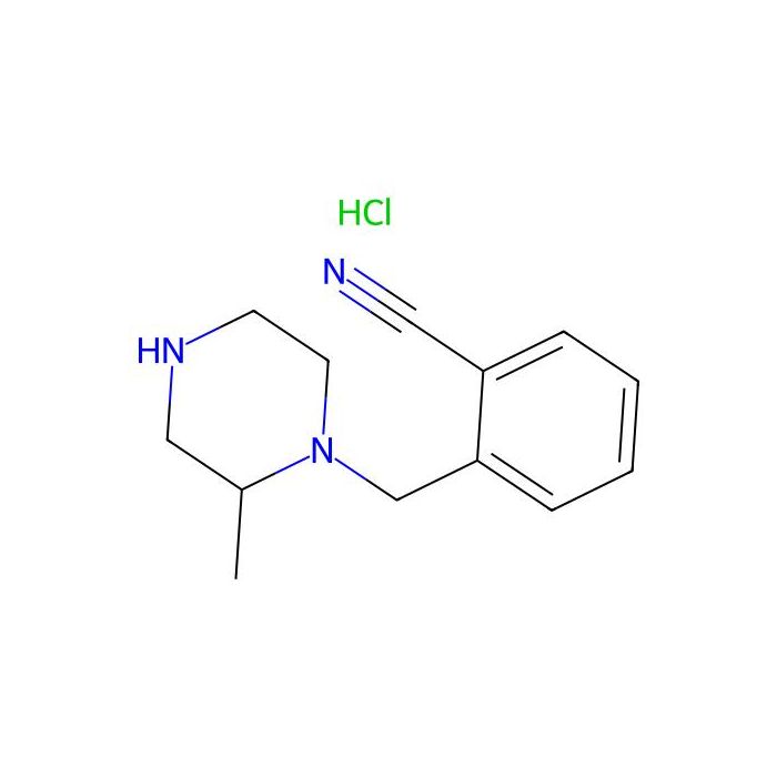 2-((2-Methylpiperazin-1-yl)methyl)benzonitrile hydrochloride - ≥95% CAS No(1353972-43-6) by Aladdin Scientific