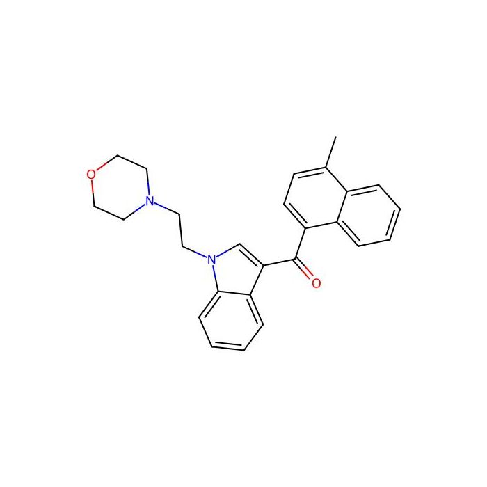 (1-(2-Morpholin-4-ylethyl)indol-3-yl)-4-methylnaphthalen-1-ylmethanone -  CAS No(133438-58-1) by Aladdin Scientific