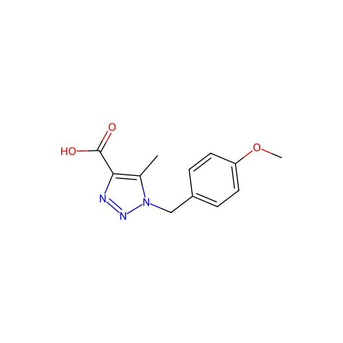 1-((4-methoxyphenyl)methyl)-5-methyl-1H-1,2,3-triazole-4-carboxylic acid - ≥95% CAS No(1267866-44-3) by Aladdin Scientific