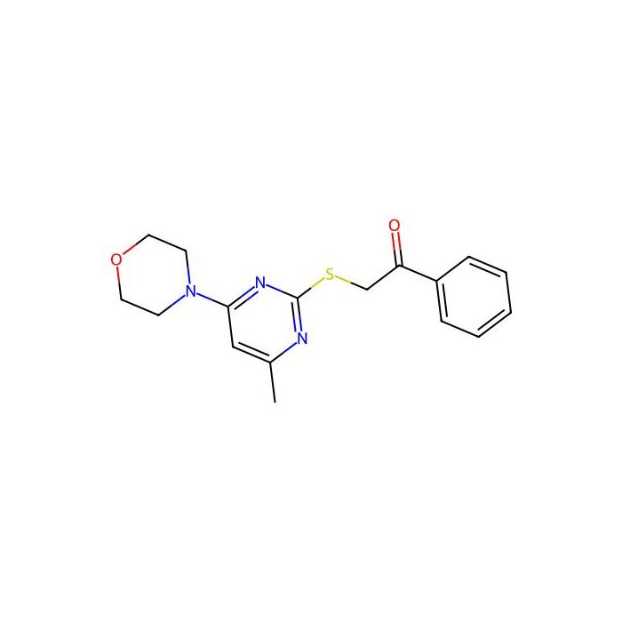 2-((4-Methyl-6-morpholinopyrimidin-2-yl)thio)-1-phenylethanone - ≥97% CAS No(326616-13-1) by Aladdin Scientific