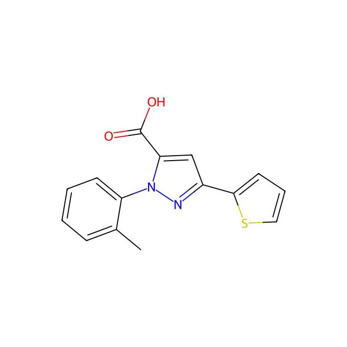 1-(2-Methylphenyl)-3-(2-thienyl)-1H-pyrazole-5-carboxylic acid - ≥97% CAS No(618382-85-7) by Aladdin Scientific