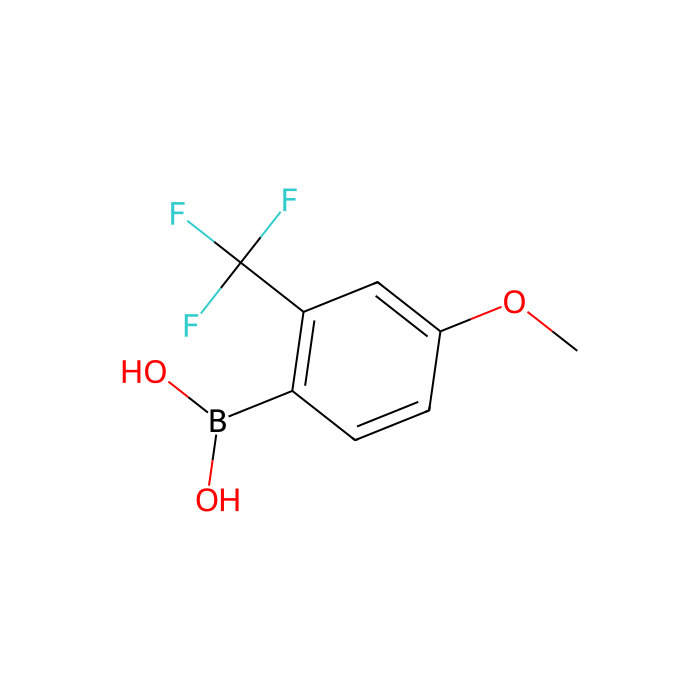 4-Methoxy-2-(trifluoromethyl)phenylboronic acid - ≥96% CAS No(313546-16-6) by Aladdin Scientific