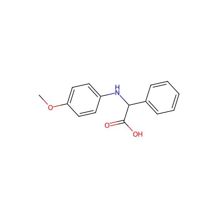 2-((4-Methoxyphenyl)amino)-2-phenylacetic acid - ≥97% CAS No(60561-74-2) by Aladdin Scientific
