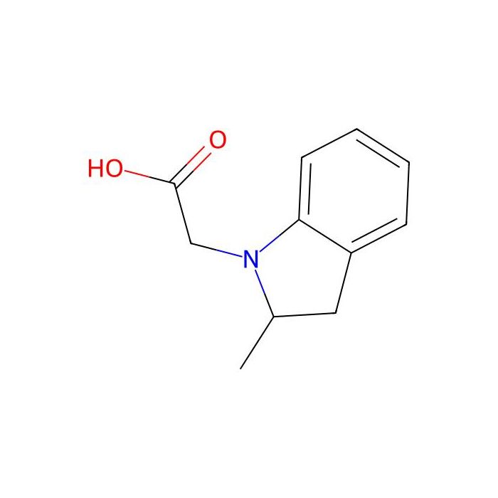 (2-methyl-2,3-dihydro-1H-indol-1-yl)acetic acid - ≥95% CAS No(938361-05-8) by Aladdin Scientific
