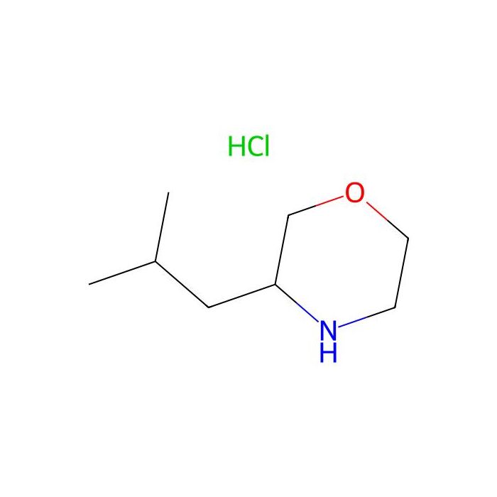 3-(2-Methylpropyl)morpholine--hydrogen chloride (1/1) - ≥97% CAS No(1185302-59-3) by Aladdin Scientific