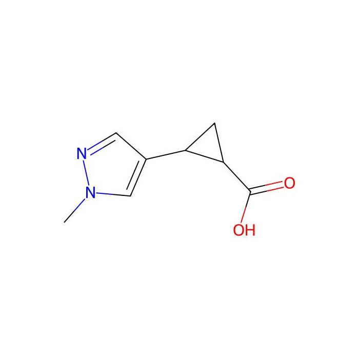 2-(1-methyl-1H-pyrazol-4-yl)cyclopropane-1-carboxylic acid - ≥95% CAS No(1157139-23-5) by Aladdin Scientific