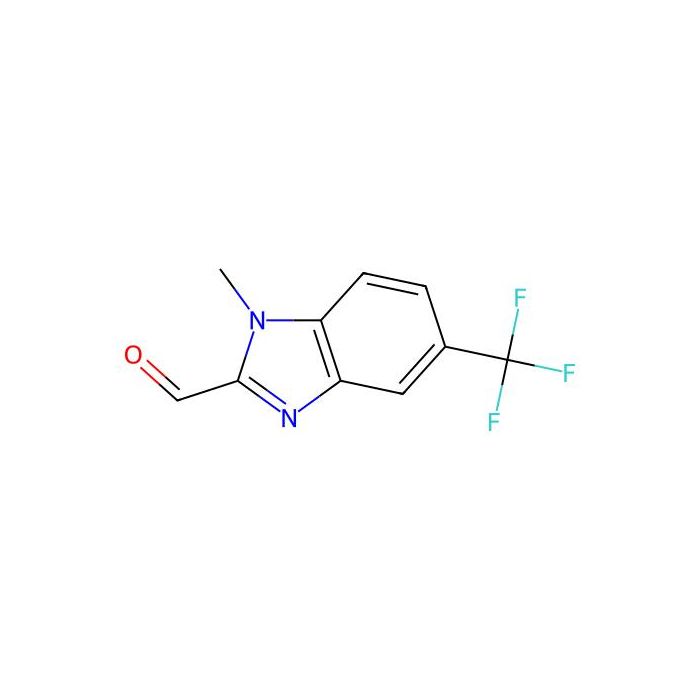 1-methyl-5-(trifluoromethyl)-1H-1,3-benzodiazole-2-carbaldehyde - ≥98% CAS No(958863-77-9) by Aladdin Scientific