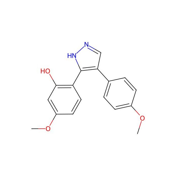 5-methoxy-2-[4-(4-methoxyphenyl)-1H-pyrazol-3-yl]phenol -  CAS No(948901-10-8) by Aladdin Scientific