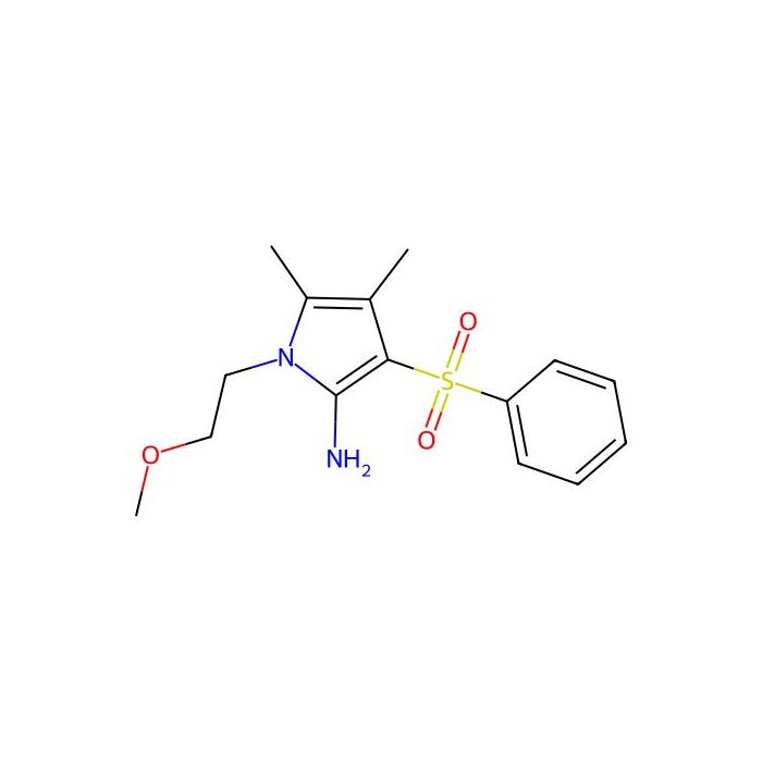 1-(2-Methoxyethyl)-4,5-dimethyl-3-(phenylsulfonyl)-1H-pyrrol-2-amine -  CAS No(860648-70-0) by Aladdin Scientific
