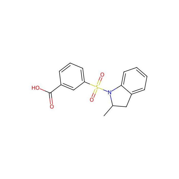 3-((2-methyl-2,3-dihydro-1H-indol-1-yl)sulfonyl)benzoic acid - ≥95% CAS No(326619-13-0) by Aladdin Scientific