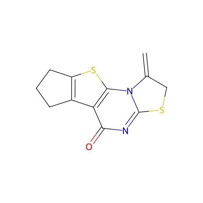 1-methylene-1,2,7,8-tetrahydro-5H,6H-cyclopenta[4,5]thieno[3,2-e][1,3]thiazolo[3,2-a]pyrimidin-5-one - ≥95% CAS No(326007-06-1) by Aladdin Scientific