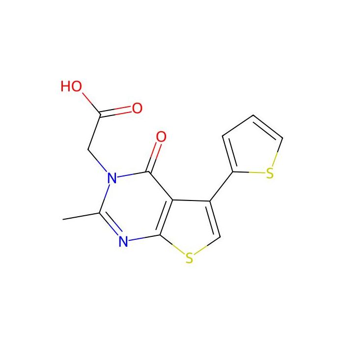 2-(2-methyl-4-oxo-5-(thiophen-2-yl)-3H,4H-thieno(2,3-d)pyrimidin-3-yl)acetic acid - ≥97% CAS No(790272-38-7) by Aladdin Scientific