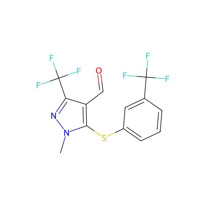 1-methyl-3-(trifluoromethyl)-5-{[3-(trifluoromethyl)phenyl]sulfanyl}-1H-pyrazole-4-carbaldehyde - ≥97% CAS No(400751-40-8) by Aladdin Scientific
