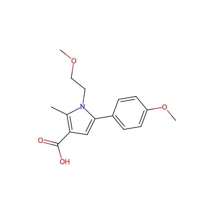 1-(2-methoxyethyl)-5-(4-methoxyphenyl)-2-methyl-1H-pyrrole-3-carboxylic acid -  CAS No(879329-80-3) by Aladdin Scientific