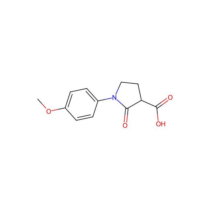 1-(4-Methoxyphenyl)-2-oxo-3-pyrrolidinecarboxylic acid - ≥95% CAS No(108541-25-9) by Aladdin Scientific