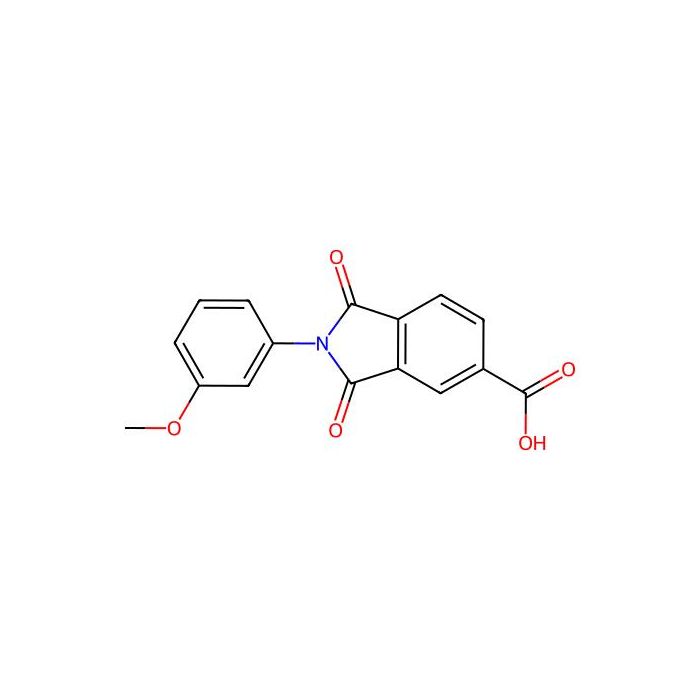 2-(3-Methoxyphenyl)-1,3-dioxoisoindoline-5-carboxylic acid -  CAS No(166096-48-6) by Aladdin Scientific