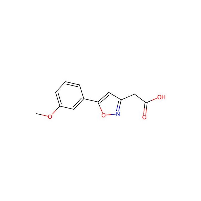 2-(5-(3-Methoxyphenyl)-1,2-oxazol-3-yl)acetic acid - ≥97% CAS No(1018584-61-6) by Aladdin Scientific