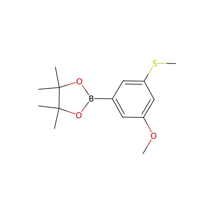 2-(3-Methoxy-5-(methylthio)phenyl)-4,4,5,5-tetramethyl-1,3,2-dioxaborolane - ≥96% CAS No(1256360-25-4) by Aladdin Scientific