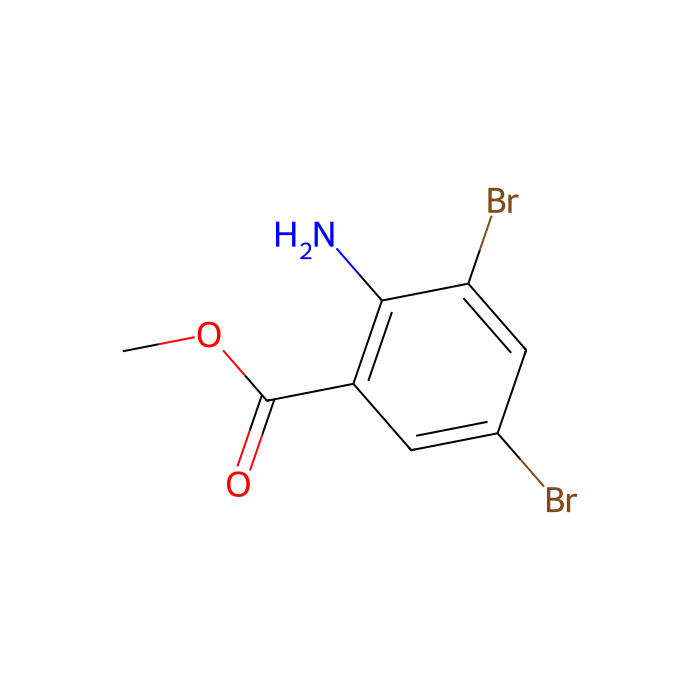 Methyl 2-amino-3,5-dibromobenzoate - ≥98% CAS No(606-00-8) by Aladdin Scientific