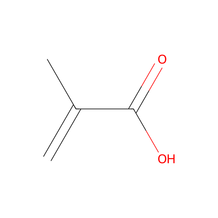 Methylacrylic acid - ≥99%(GC), contains 250 ppm MEHQ as inhibitor CAS No(79-41-4) by Aladdin Scientific