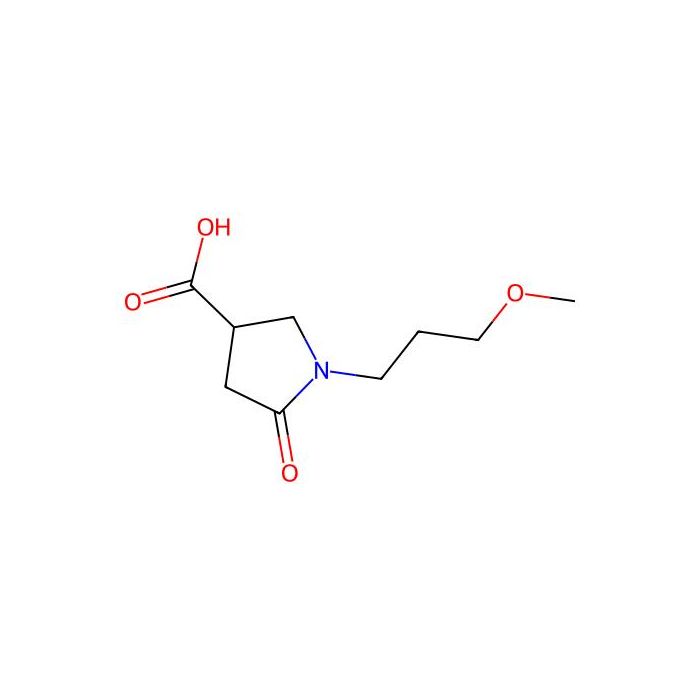 1-(3-Methoxypropyl)-5-oxopyrrolidine-3-carboxylic acid - ≥97% CAS No(407634-06-4) by Aladdin Scientific