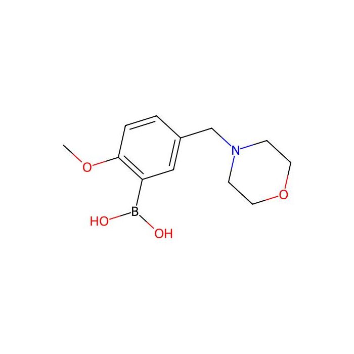 2-Methoxy-5-(morpholinomethyl)phenylboronic acid - ≥98% CAS No(1334321-26-4) by Aladdin Scientific