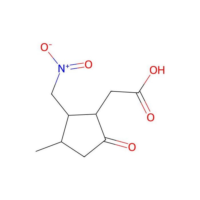2-[3-Methyl-2-(nitromethyl)-5-oxocyclopentyl]acetic acid - ≥95% CAS No(86023-17-8) by Aladdin Scientific