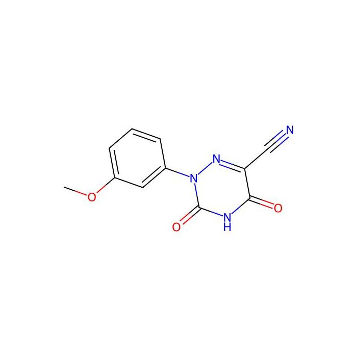 2-(3-Methoxyphenyl)-3,5-dioxo-2,3,4,5-tetrahydro-1,2,4-triazine-6-carbonitrile -  CAS No(338982-38-0) by Aladdin Scientific