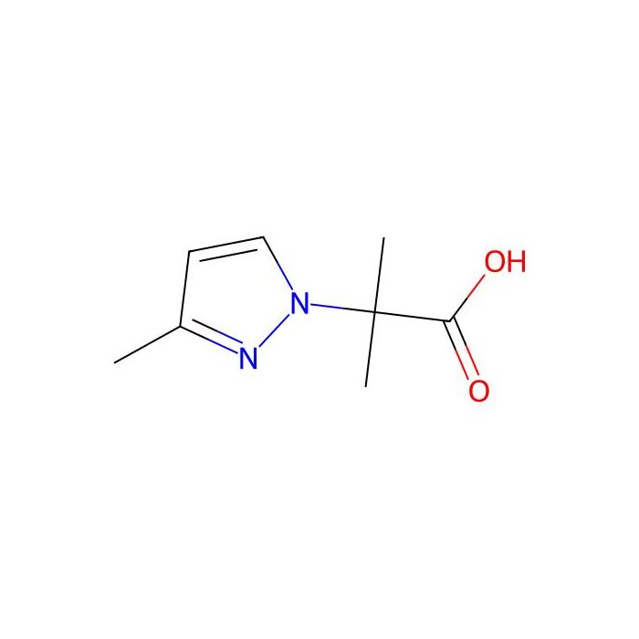 2-methyl-2-(3-methyl-1H-pyrazol-1-yl)propanoic acid - ≥98% CAS No(1006473-52-4) by Aladdin Scientific
