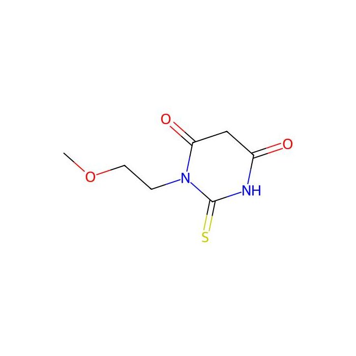 1-(2-Methoxyethyl)-2-sulfanylidene-1,3-diazinane-4,6-dione - ≥95% CAS No(560995-25-7) by Aladdin Scientific