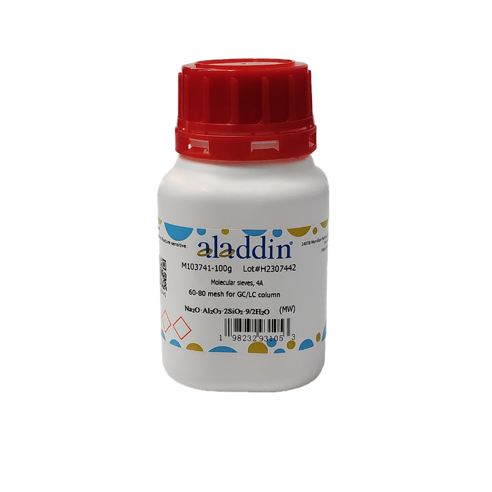 Molecular sieves, 4A - UltraPureChrom™, for GC/LC, 60-80 mesh CAS No(M103741) by Aladdin Scientific