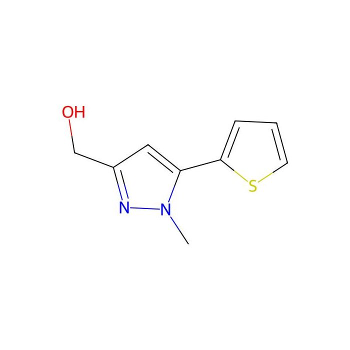 (1-Methyl-5-(thiophen-2-yl)-1H-pyrazol-3-yl)methanol - ≥95% CAS No(879896-47-6) by Aladdin Scientific