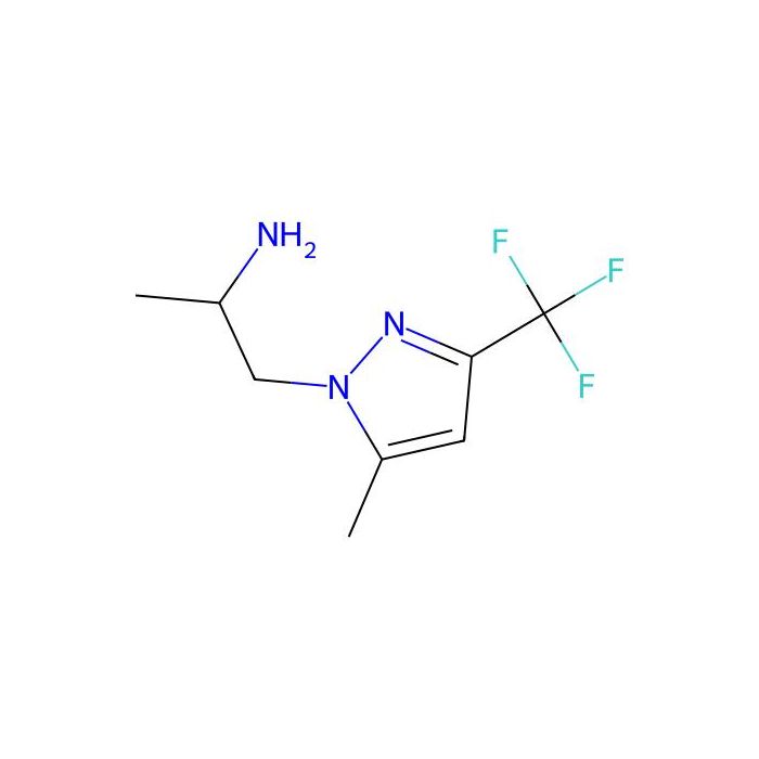 1-[5-methyl-3-(trifluoromethyl)-1H-pyrazol-1-yl]propan-2-amine - ≥97% CAS No(1006483-37-9) by Aladdin Scientific