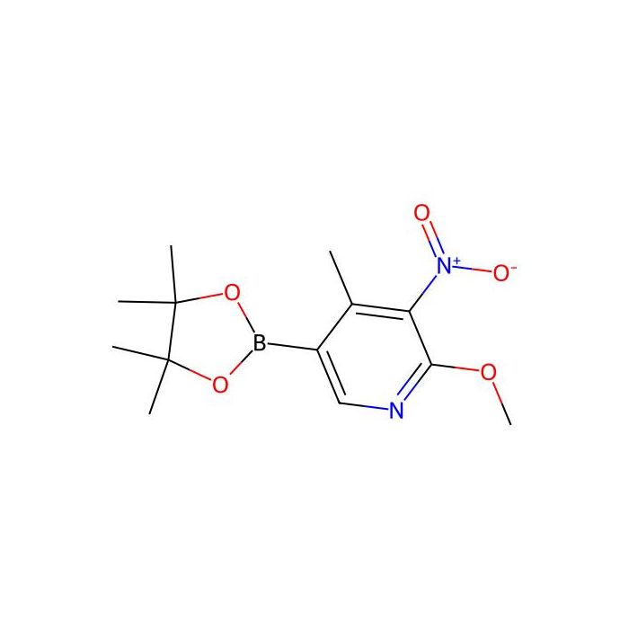 2-Methoxy-4-methyl-3-nitro-5-(4,4,5,5-tetramethyl-1,3,2-dioxaborolan-2-yl)pyridine - ≥95% CAS No(1310384-94-1) by Aladdin Scientific