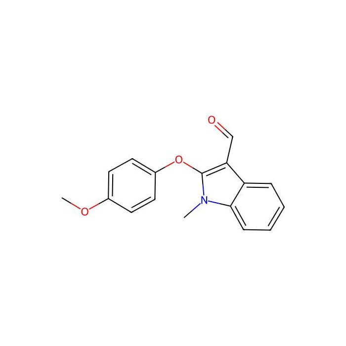 2-(4-methoxyphenoxy)-1-methyl-1H-indole-3-carbaldehyde - ≥98% CAS No(338416-68-5) by Aladdin Scientific